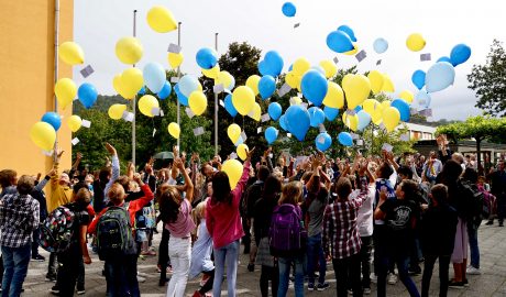 Luftballonwettbewerb