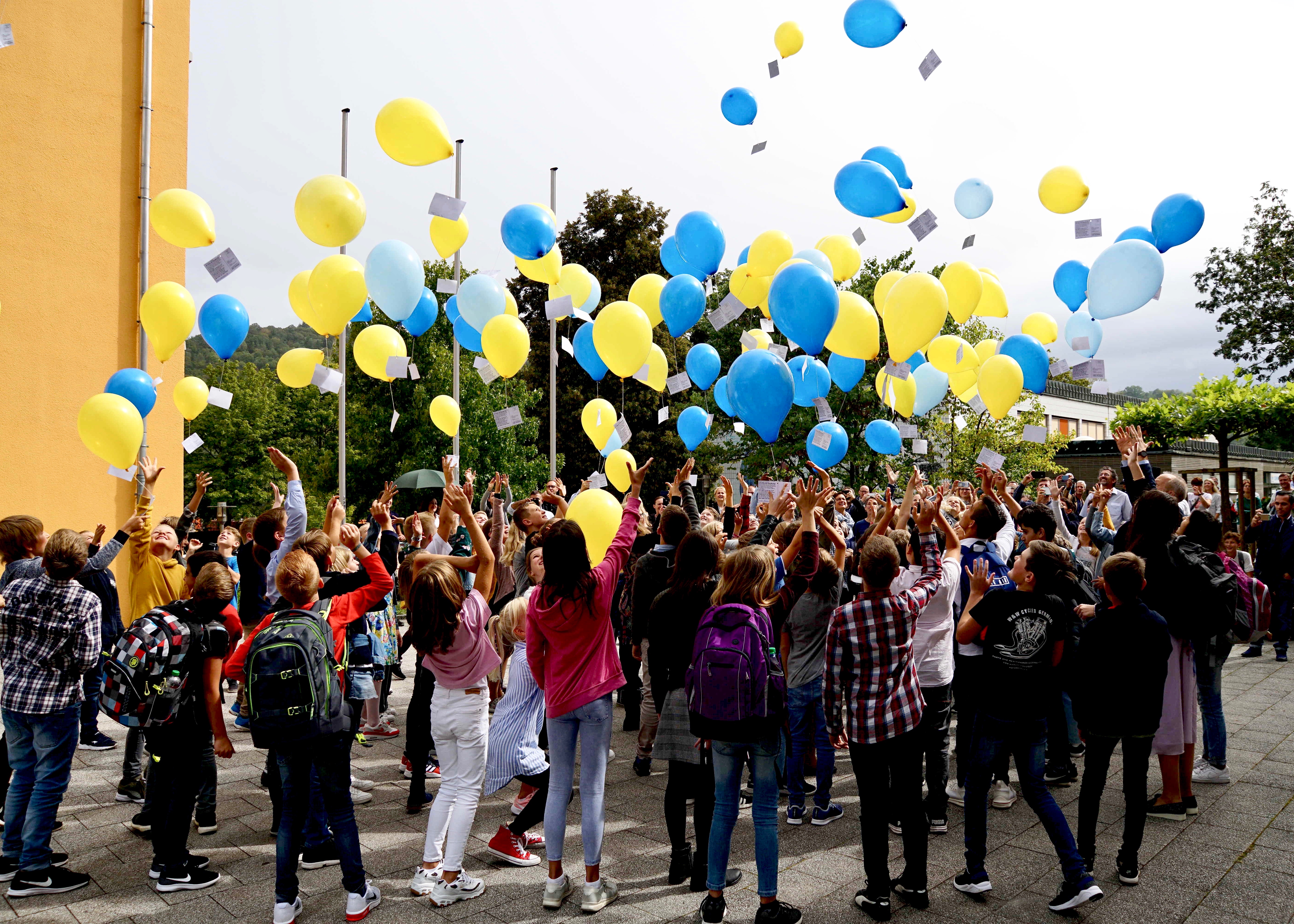 Luftballonwettbewerb